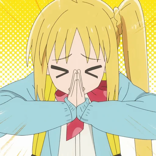 🙏 Стикер «Bocchi the rock» для Telegram