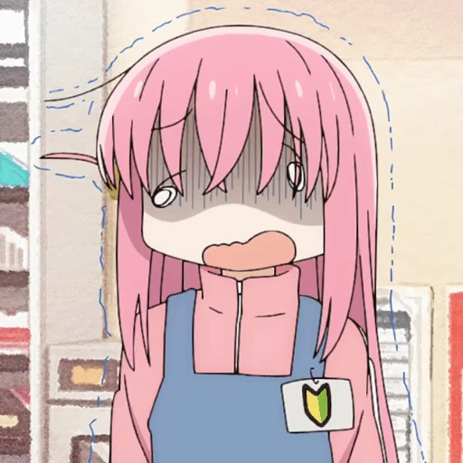 🤪 Стикер «Bocchi the rock» для Telegram