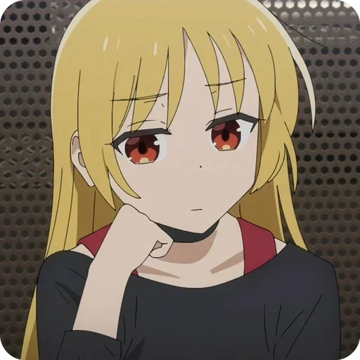😕 Стикер «Bocchi The Rock» для Telegram