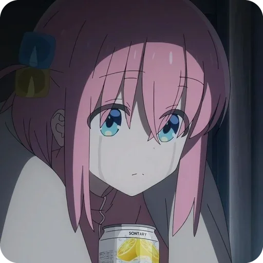😢 Стикер «Bocchi The Rock» для Telegram