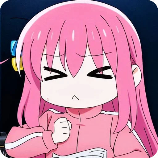 😣 Стикер «Bocchi The Rock» для Telegram