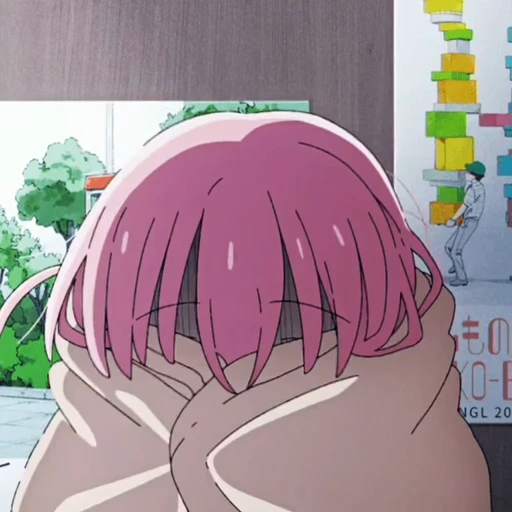 😰 Стикер «Bocchi the Rock!» для Telegram