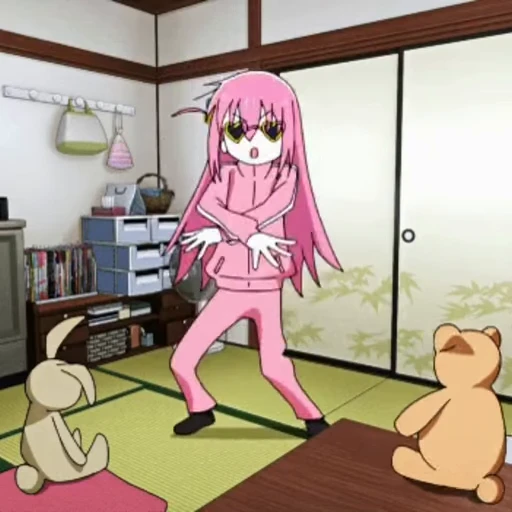 💃 Стикер «Bocchi the Rock!» для Telegram