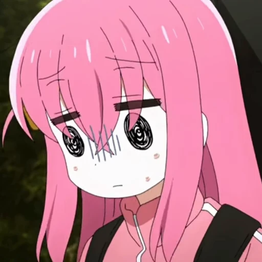 😵‍💫 Стикер «Bocchi the Rock!» для Telegram