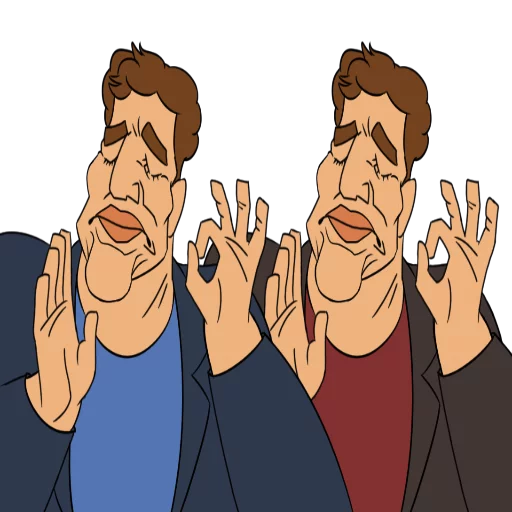👌 Стикер «The Bogdanoffs» для Telegram