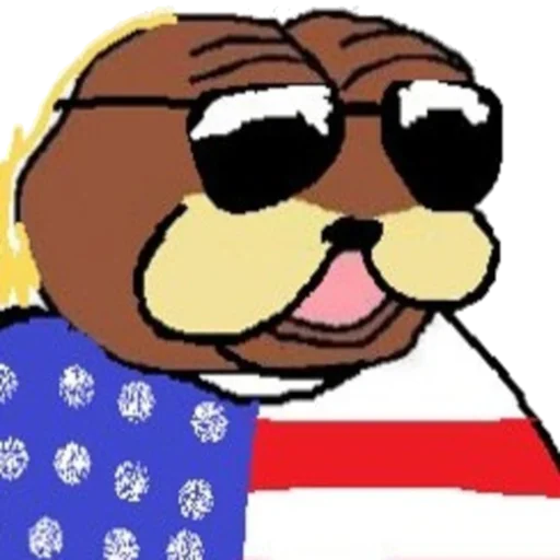 🇺🇸 Стикер «The Bogdanoffs» для Telegram