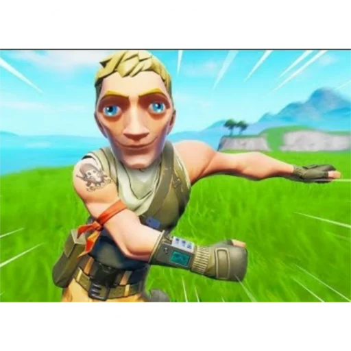 😅 Стикер «bogi_fortnite» для Telegram