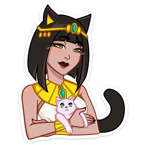 🐈 Стикер «Баст» для Telegram