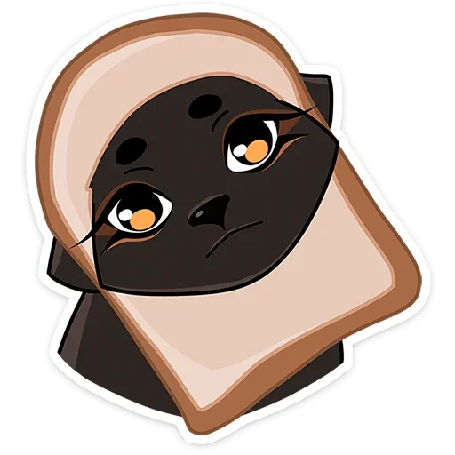 🍞 Стикер «Баст» для Telegram