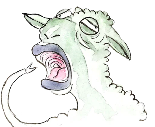 🤪 Стикер «Boginya» для Telegram