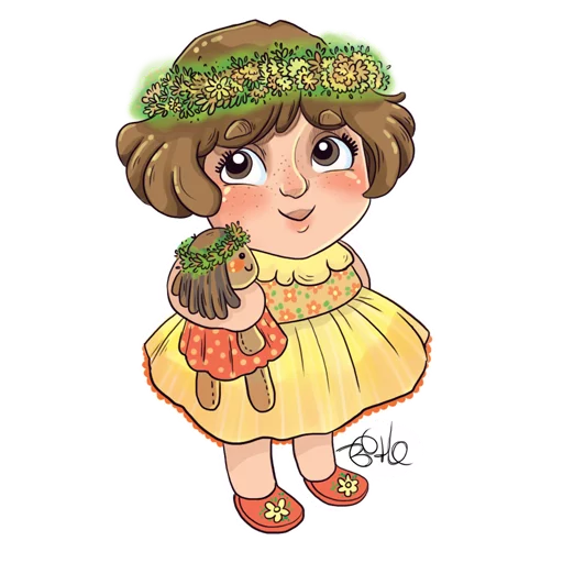 👶 Стикер «Boho» для Telegram