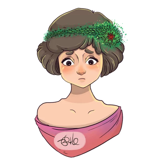 😔 Стикер «Boho» для Telegram
