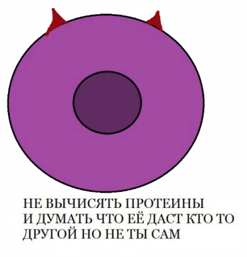 👿 Стикер «BOINCPROTEINE» для Telegram