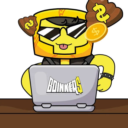 😎 Стикер «Boinkers Telegram Meme Game» для Telegram