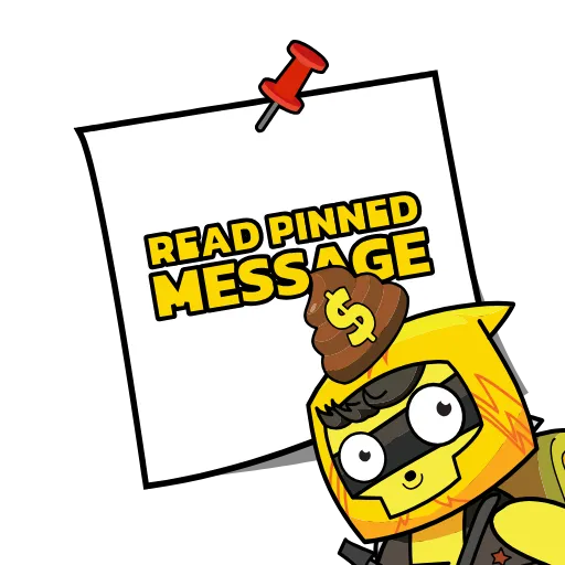 📌 Стикер «Boinkers Telegram Meme Game» для Telegram