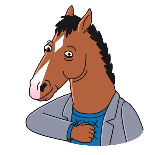 👍 Стикер «BoJack Horseman» для Telegram