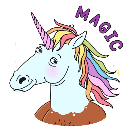 🦄 Стикер «BoJack Horseman» для Telegram
