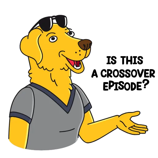 💁‍♂️ Стикер «BoJack Horseman» для Telegram