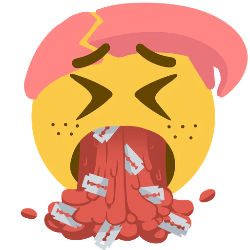 🤮 Стикер «BoJack&;s pack 2» для Telegram
