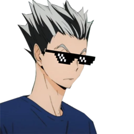 😎 Стикер «bokuto-san» для Telegram