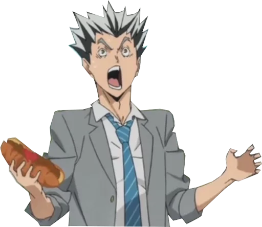 😱 Стикер «bokuto-san» для Telegram