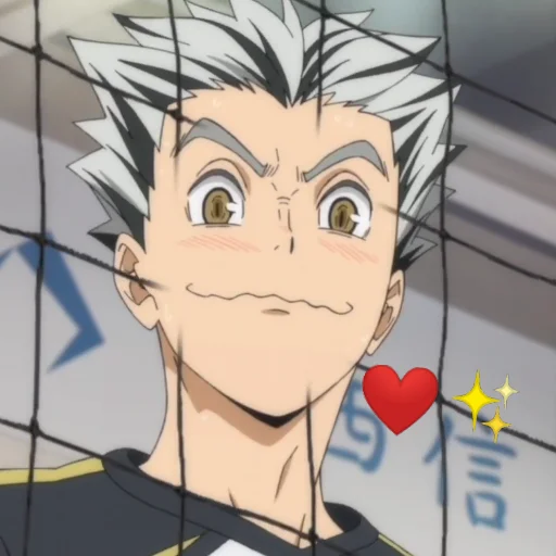 ❤️ Стикер «Bokuto Koutarou» для Telegram