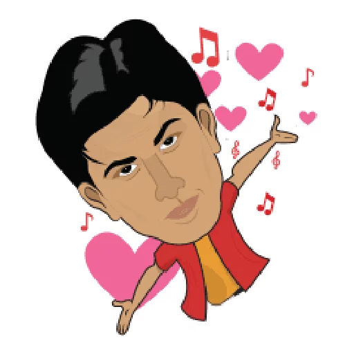 😍 Стикер «Bollywood» для Telegram