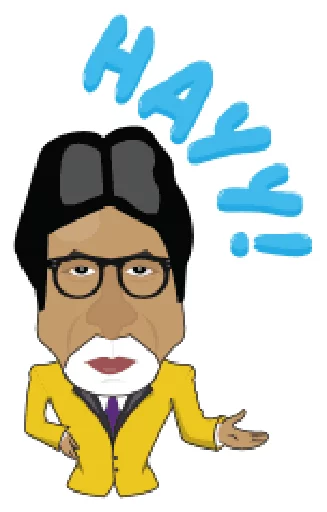 😌 Стикер «Bollywood» для Telegram