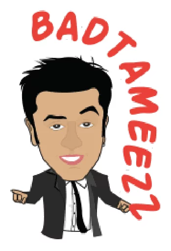 😉 Стикер «Bollywood» для Telegram