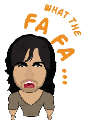 😠 Стикер «Bollywood» для Telegram