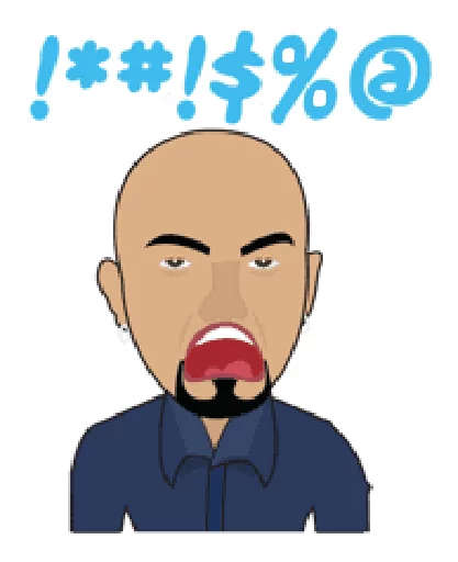 😡 Стикер «Bollywood» для Telegram