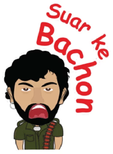 😫 Стикер «Bollywood» для Telegram