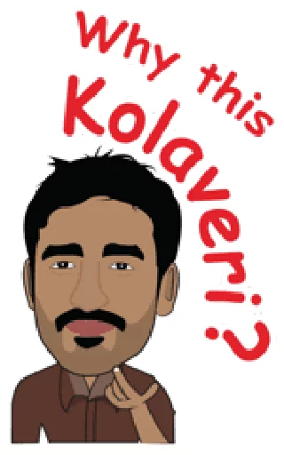 😕 Стикер «Bollywood» для Telegram
