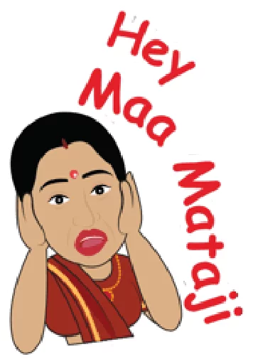 😱 Стикер «Bollywood» для Telegram