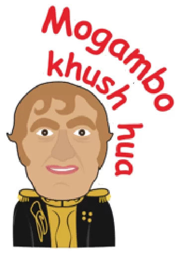 😃 Стикер «Bollywood» для Telegram