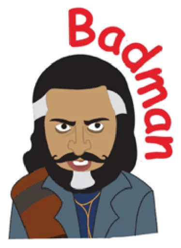 😈 Стикер «Bollywood» для Telegram