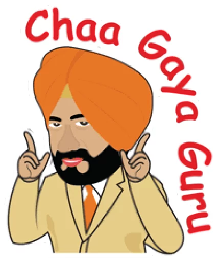 😄 Стикер «Bollywood» для Telegram