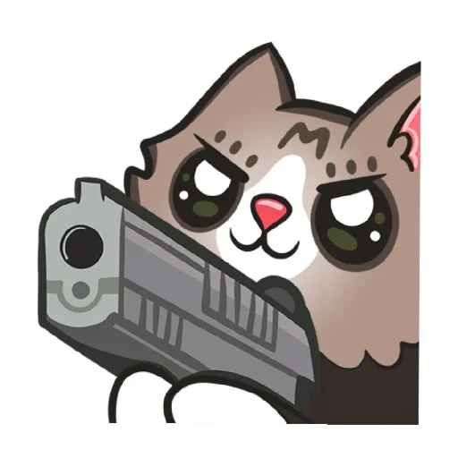 😈 Стикер «Мемы с котиком» для Telegram