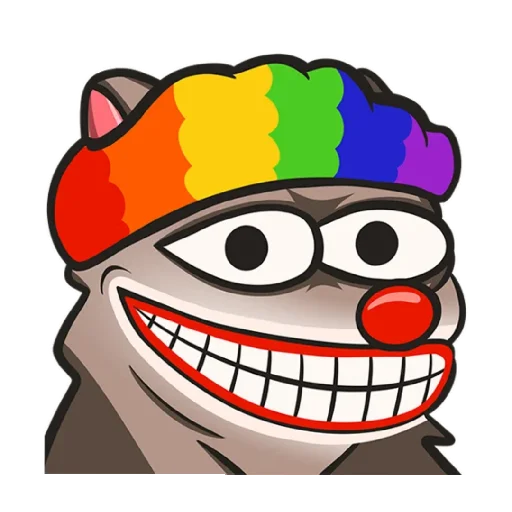 🤡 Стикер «Мемы с котиком» для Telegram