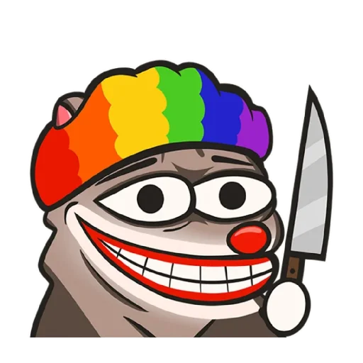 🤡 Стикер «Мемы с котиком» для Telegram