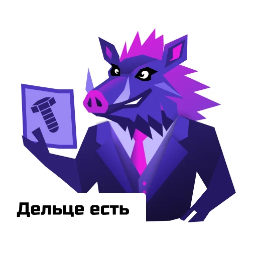 😉 Стикер «Bolt Father» для Telegram