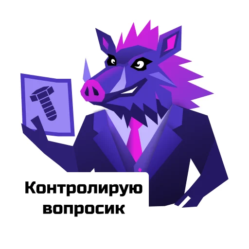 👌 Стикер «Bolt Father» для Telegram