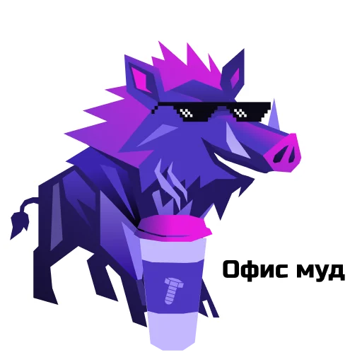😍 Стикер «Bolt Father» для Telegram