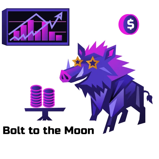 💸 Стикер «Bolt Father» для Telegram
