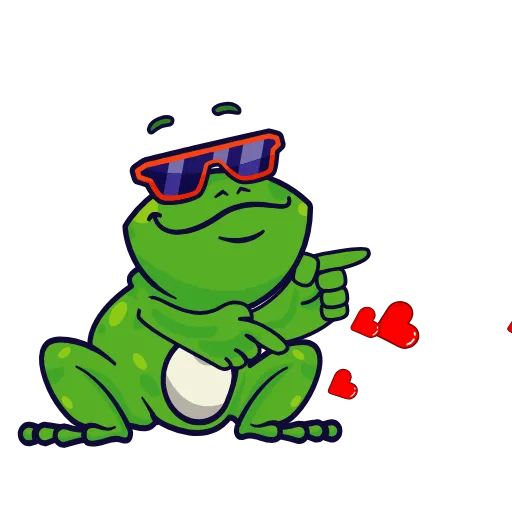 🐸 Стикер «Bomb Crypto» для Telegram