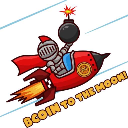 😎 Стикер «Bomb Crypto» для Telegram