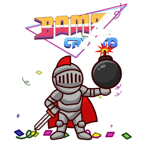 Стикерпак Bomb Crypto для Telegram