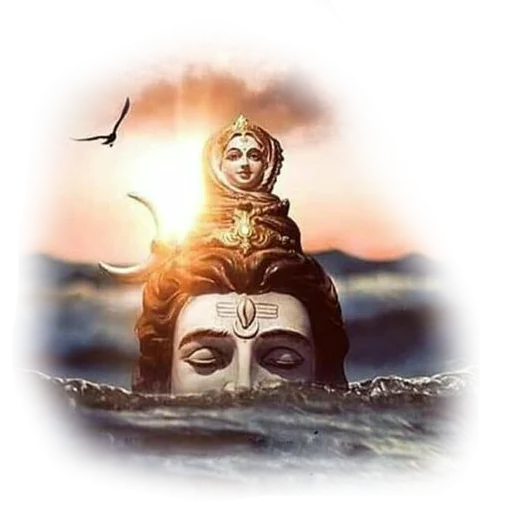 🌊 Стикер «Shiv Bholenath» для Telegram