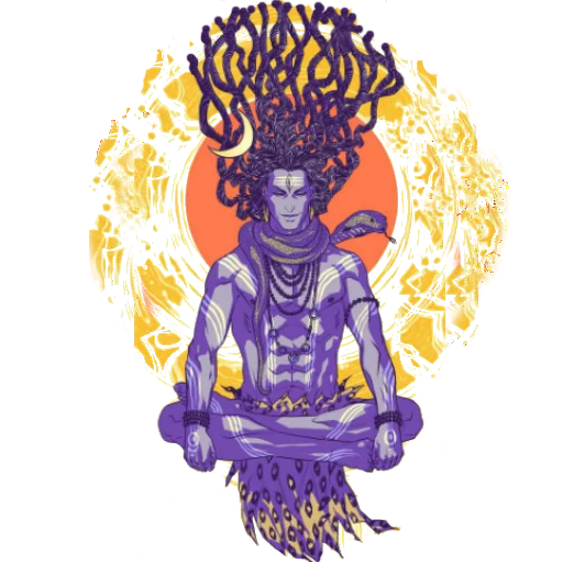 🙃 Стикер «Shiv Bholenath» для Telegram