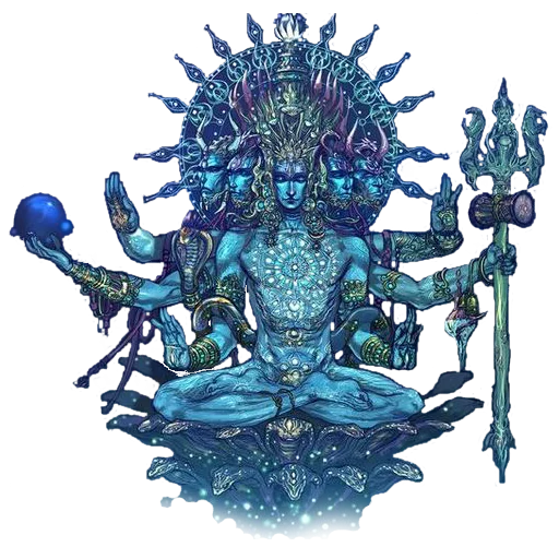 🗯 Стикер «Shiv Bholenath» для Telegram